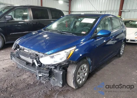 2017 Hyundai Accent Se from USA, damaged, VIN KMHCT5AE9HU341960